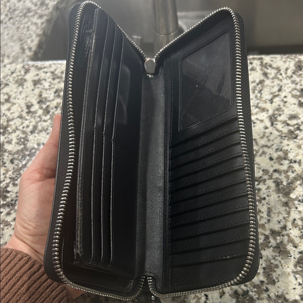 Michael Kors Black Wristlet Wallet - Picture 4 of 7